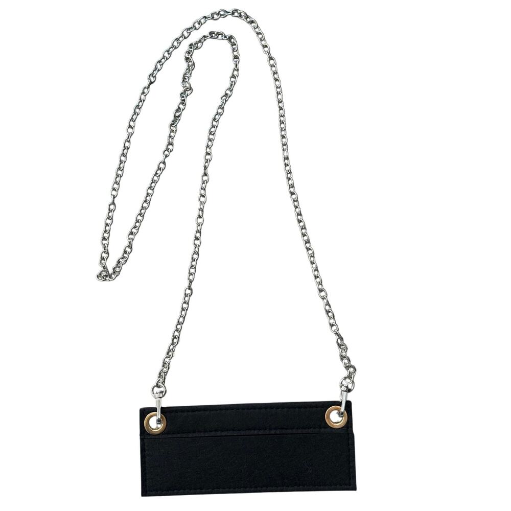 Create Wallet on Chain! LONG Chain! Silver Light Chain link Bag Chain 50"! Light